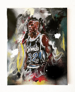 SHAQ Original VG Painting