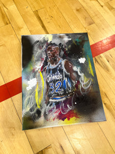 SHAQ Original VG Painting